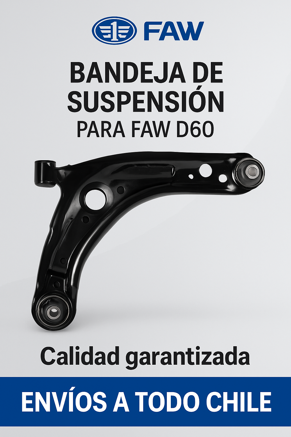 Bandeja de suspension para Faw D60